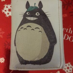 Totoro Wallet with Green Hat